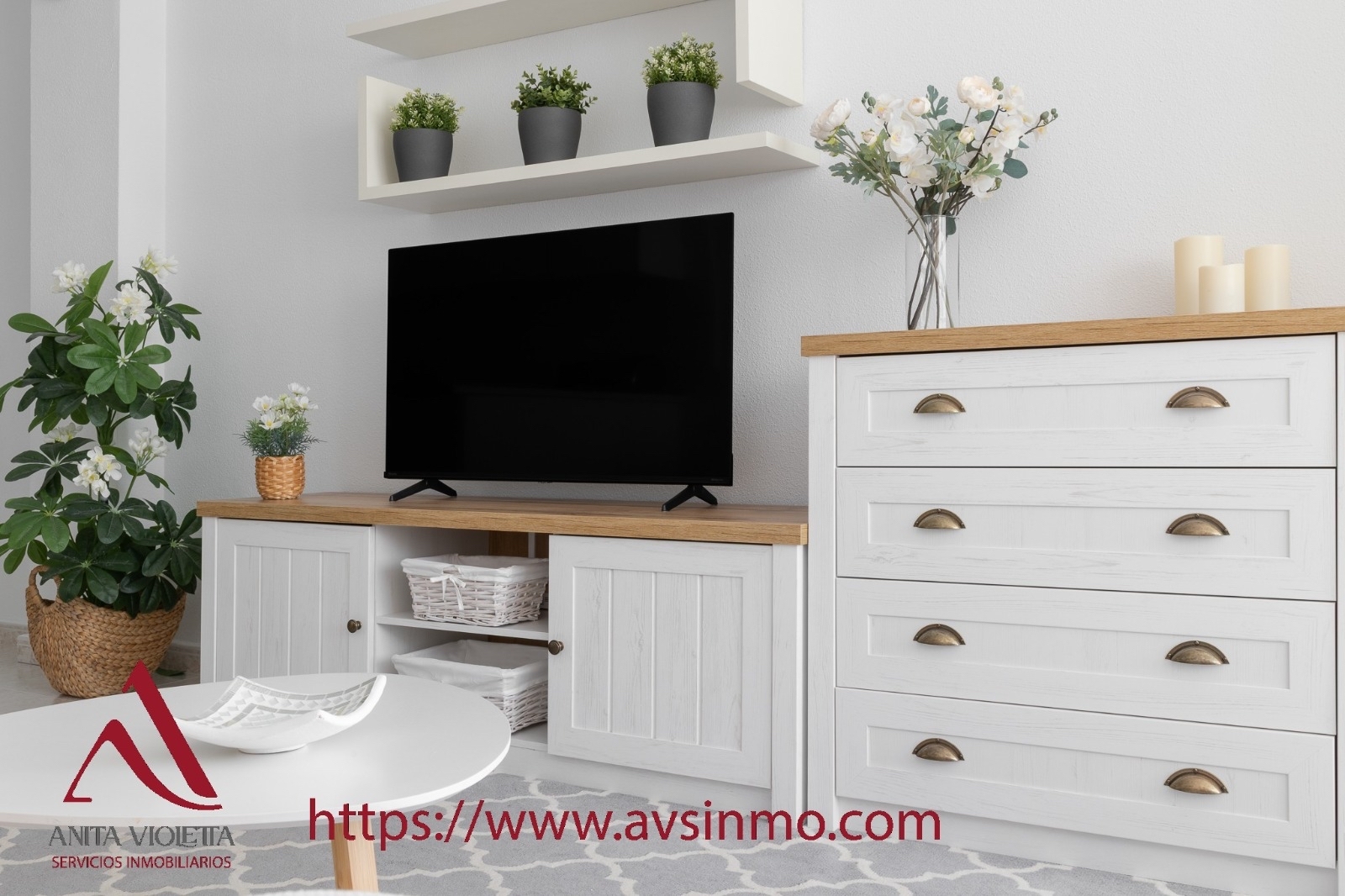 Nowoczesne meble wraz ze SMART TV